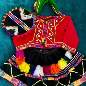 Peruvian typical Costume - Ńusta 7/8 T